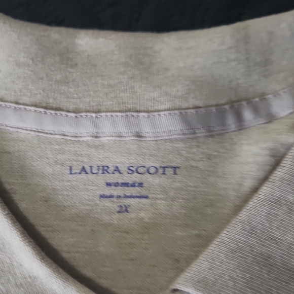 Laura Scott ] Polo Shirt ] Size 2X - Picture 3 of 6